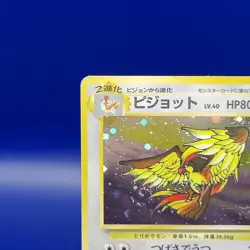 Pidgeot No. 018 Holo Rare Jungle Set Japanese Pokemon Card Pocket Monster SWIRL - Image 4