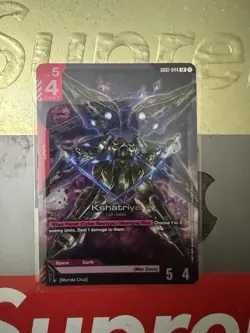 Kshatriya GD01 Newtype Rising GD01-044 LR Gundam Card Game TCG - Image 1