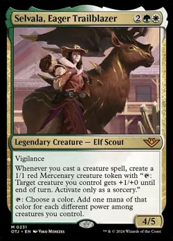 2x Selvala, Eager Trailblazer OTJ LP MTG - Image 1