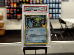 PSA 10 Pokemon Card Mimikyu SWSH136 Delta Species Celebrations Black Star Promo - Image 1