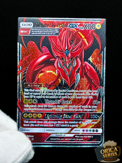 Yugioh Pokemon GX Crossover God Card Set Slifer Obelisk Ra Alt Art Holo Custom - Image 4