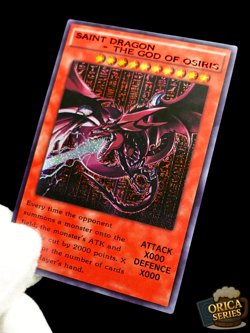 Yu-Gi-Oh Slifer Obelisk Ra God Card Set Secret Rare Alt Art Holo Anime Custom - Image 2