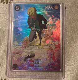 Sanji ST14-003 OP10 Royal Blood SP Full Art One Piece Card Game English - Image 2