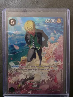 Sanji ST14-003 OP10 Royal Blood SP Full Art One Piece Card Game English - Image 1