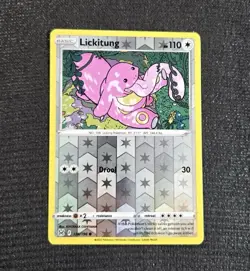 Pokemon TCG Lost Origin Lickitung Reverse Holo Card 138/196 - Image 1