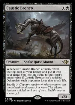 2x Caustic Bronco OTJ LP MTG - Image 1