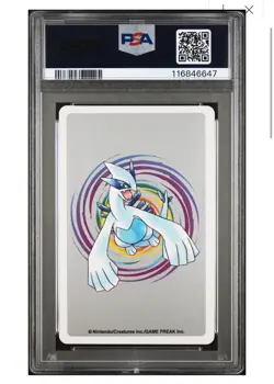 Espeon PSA 10 Pokemon Silver Version Playing Card 196A 5 of Hearts Poker Lugia - Image 3