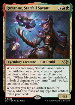 2x Roxanne, Starfall Savant OTJ LP MTG - Image 1