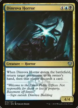 MTG Dinrova Horror ** GRN Guild Kit ** English - Image 1