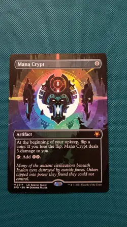 MTG Mana Crypt Regular Borderless Special Guest #17 - Image 1