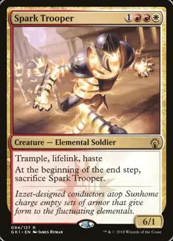 MTG Spark Trooper ** GRN Guild Kit ** English - Image 1