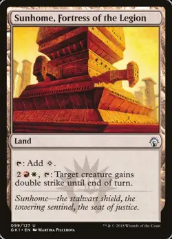 MTG Sunhome, Fortress of the Legion ** GRN Guild Kit ** English - Image 1