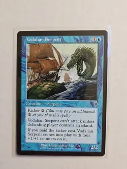 Vodalian Serpent - Invasion - LP - MTG Magic - Common - Creature - Image 1