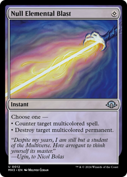 Null Elemental Blast [Modern Horizons 3] Magic MTG - Image 1