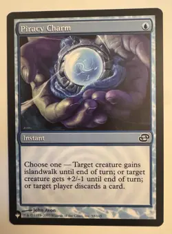Piracy Charm #58 | Near Mint | The List PLST | Magic MTG - Image 1