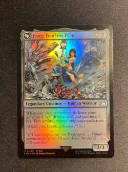 MTG Fang, Fearless l'Cie, NM-Mint, (FIN #0099) Foil - Image 1