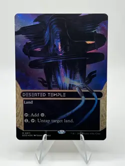 MTG EOE - Deserted Temple (0011) (Borderless - Foil) EOS EN - Image 1