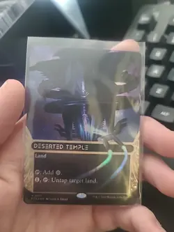 MTG EOE - Deserted Temple (0011) (Borderless - Foil) EOS EN - Image 1