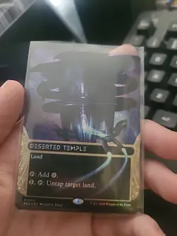 MTG EOE - Deserted Temple (0011) (Borderless - Foil) EOS EN - Image 2