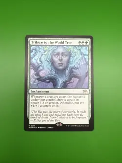 MTG Tribute to the World Tree-March of the Machine 0211 NM Rare Enchantment - Image 3