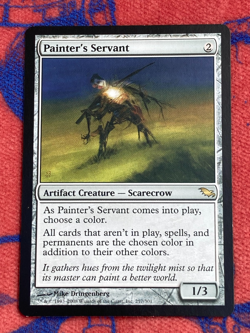 MTG - Painter's Servant Shadowmoor NM - Image 1