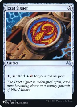 Izzet Signet [Secret Lair: Heads I Win, Tails You Lose] Magic MTG - Image 1