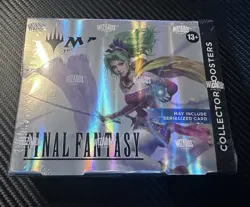 Magic The Gathering Final Fantasy Collector Booster Box MTG SEALED English - Image 1