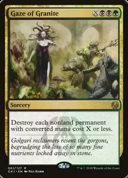 MTG Gaze of Granite ** GRN Guild Kit ** English - Image 1