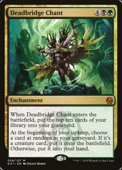 MTG Deadbridge Chant ** GRN Guild Kit ** English - Image 1