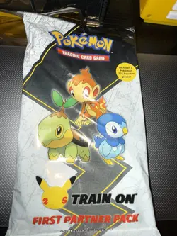 Pokemon First Partner Pack Three 3 Jumbo Cards + 2 TCG Booster Packs (Sinnoh) - Image 3