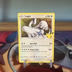 LUGIA 022/025 25TH CELEBRATIONS POKEMON (HOLO, NM) - Image 1