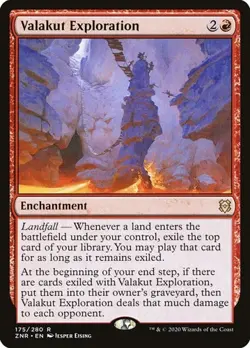 Valakut Exploration Zendikar Rising LP MTG - Image 1