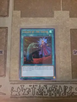 YUGIOH CALLED BY THE GRAVE DUDE-EN044 ULTRA 1ST ED NM - Image 1