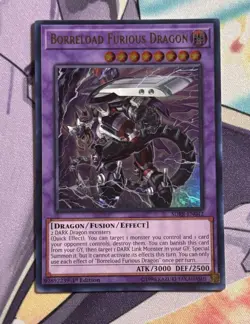 Yugioh - Borreload Furious Dragon - SDRR-042 - Ultra Rare NM (1x) - Image 1