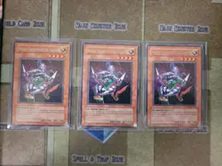 YUGIOH 3X NINJA GRANDMASTER SASUKE SOD-EN019 RARE UNLIMITED ED LP/VLP - Image 1