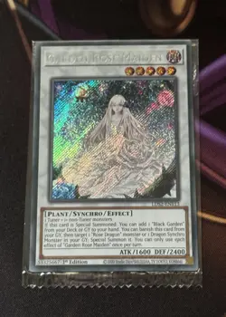 Yugioh - Garden Rose Maiden - LDS2-EN113 Secret Rare - Promo Sealed - NM - Image 1