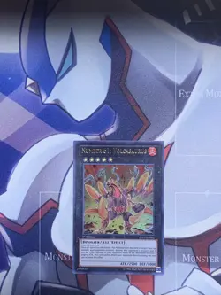 NUMBER 61: VOLCASAURUS ULTRA RARE ZTIN-EN002 YUGIOH - Image 1