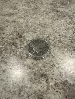 YuGiOh - D.D. Crow - YCS Pre-Registration Coin - Official - Silver - Image 1