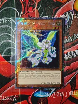 Yugioh The Agent of Mystery - Earth RA04-EN146 Platinum Secret Rare - Image 1