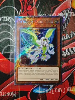 Yugioh The Agent of Mystery - Earth RA04-EN146 Platinum Secret Rare - Image 2