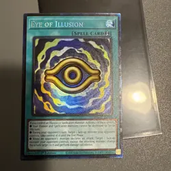 YuGiOh Eye of Illusion Collector's Rare | 1st Ed NM Maze Of Millennia MZMI-EN011 - Image 2