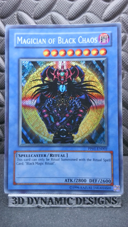 | Yugioh Magician of Black Chaos PP01-EN001 Secret Rare Premium Pack 1 HP 🔥 | - Image 1