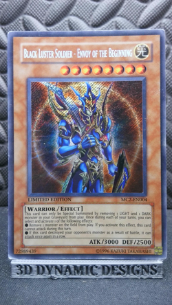 | Yugioh Black Luster Soldier - Envoy of the Beginning MC2-EN004 Secret DMG | - Image 1