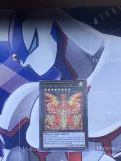 YUGIOH HIERATIC SUN DRAGON OVERLORD OF HELIOPOLIS CT09-EN004 SECRET LIMITED - Image 1