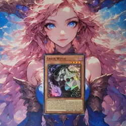 Yugioh - Chaos Witch - PHHY-EN009 - Super Rare - 1st Edition - Near Mint - Image 1