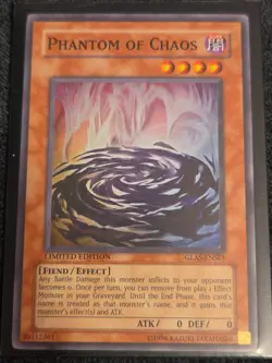 Yugioh! MP Phantom of Chaos - GLAS-ENSE1 - Super Rare - Limited Edition - Image 1