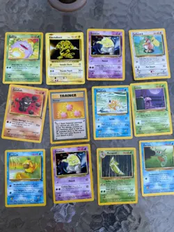pokemon base set, jungle, fossil bulk charmander, Tangela over 50 card - Image 4