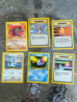 pokemon base set, jungle, fossil bulk charmander, Tangela over 50 card - Image 5