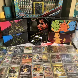 Random Pokemon Card Lot of 10 V, EX, IR, SIR, AR + MORE!! NO BASIC CARDS!! - Image 1