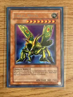 Yu-gi-oh Great Moth MRD-EN070 NM Rare Card - Image 4